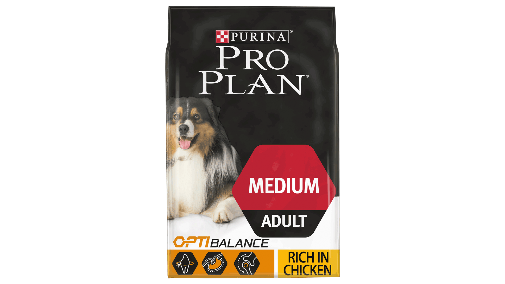 PRO PLAN Dog, Medium OPTIBALANCE Chicken - 3 kg