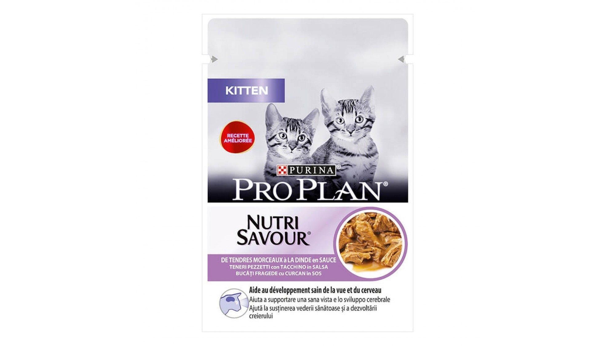 PRO PLAN Kitten NUTRISAVOUR Turkey in Gravy, 85 g