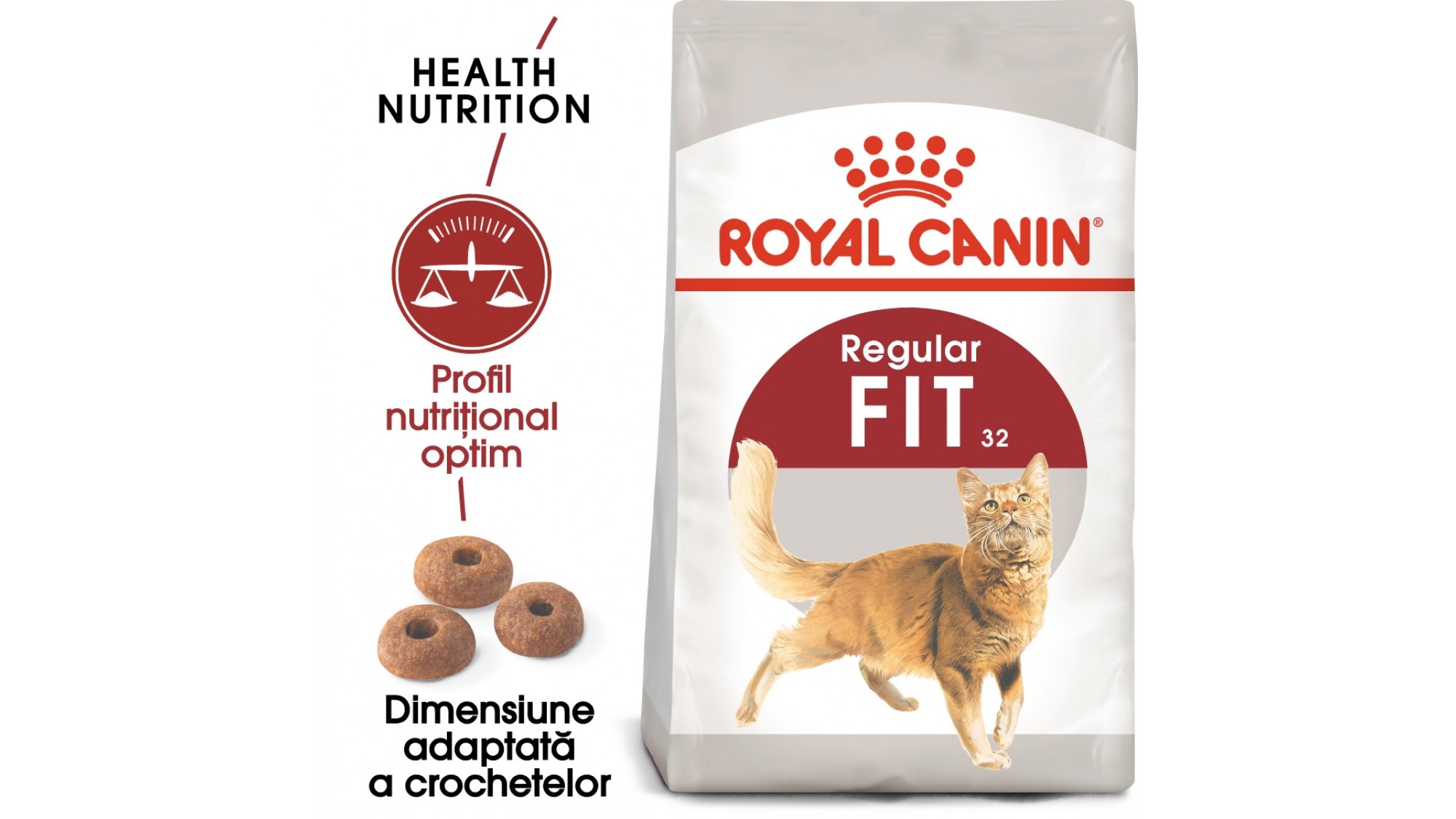 Royal Canin Fit32 Adult hrana uscata pisica, activitate fizica moderata -  10 kg