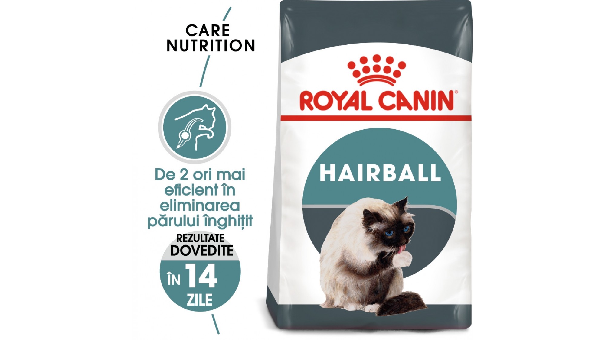 Royal Canin Hairball Care Adult hrana uscata pisica, limitarea ghemurilor blanii - 10 kg