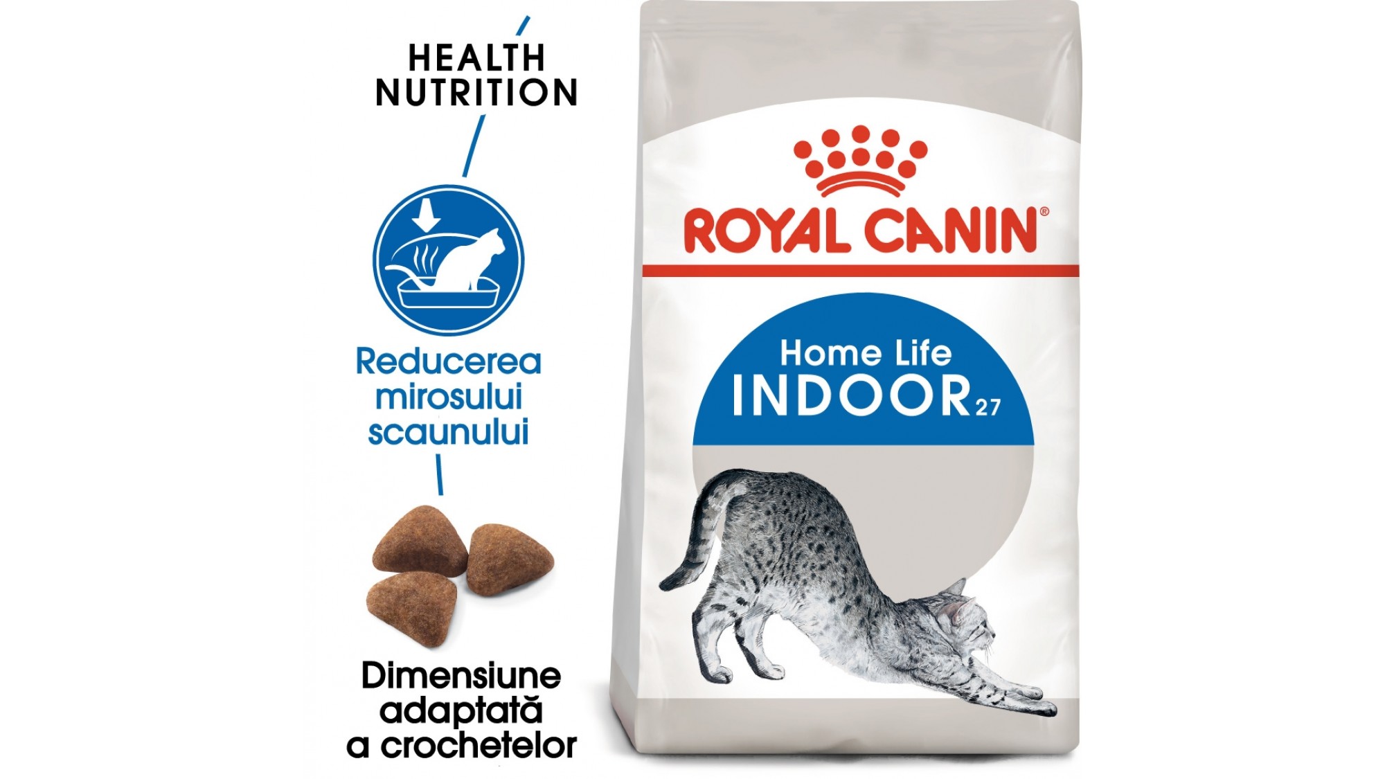 Royal Canin Indoor Adult hrana uscata pisica de interior - 400 G