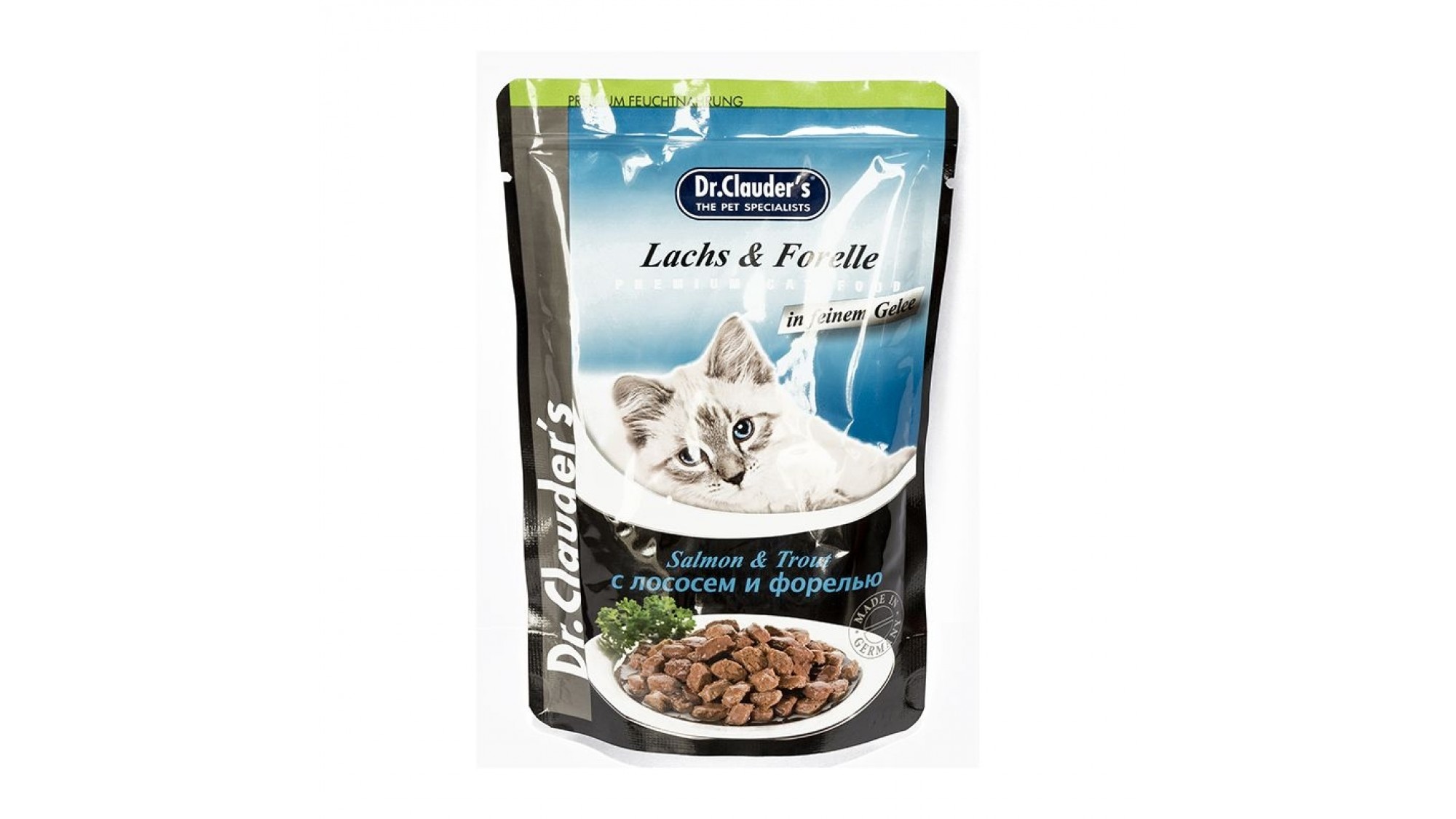 Dr. Clauder\'s Cat Somon & Pastrav - 100 g