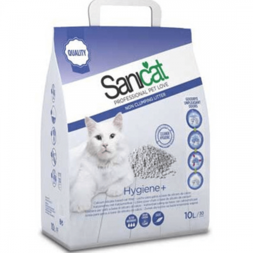 Nisip pentru litiera SANICAT HYGIENE plus - 10 L