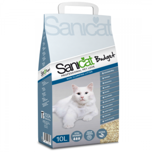 Nisip pentru litiera Sanicat Budget - 10 L