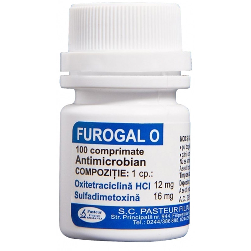 FUROGAL O - 100 comprimate