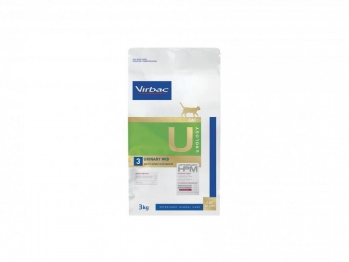 Virbac - Veterinary HPM Cat Urology Urinary WIB - 3 kg