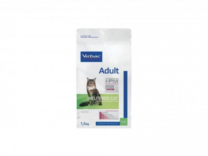 Virbac - Veterinary HPM Adult neutered cat - 12 kg