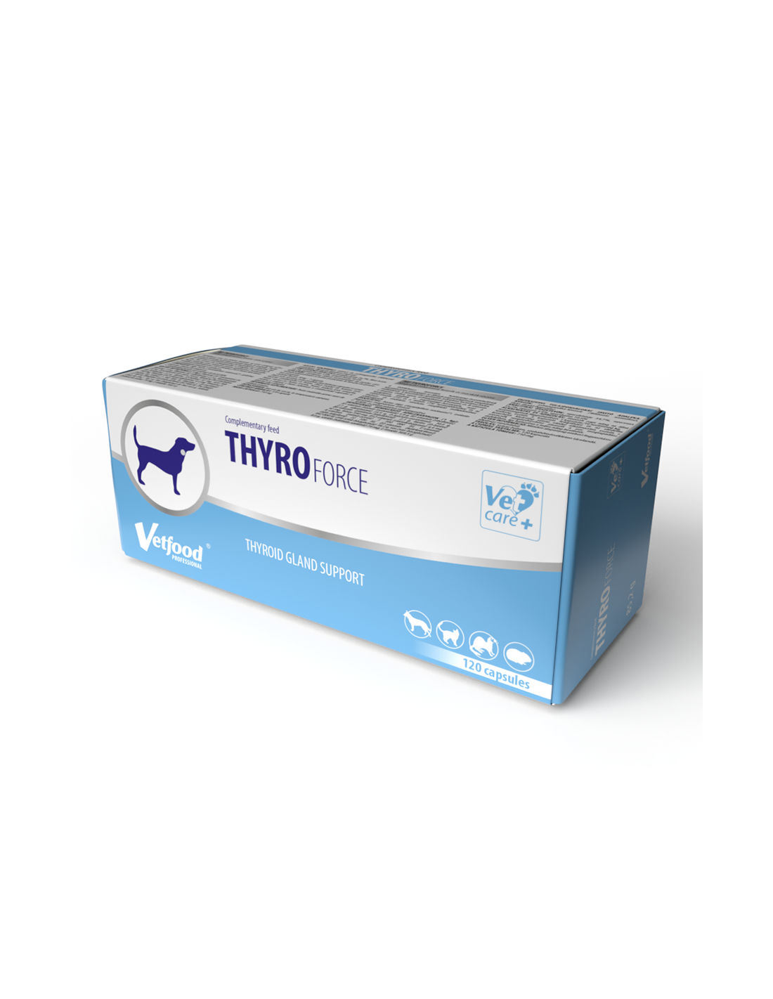 VetFood THYRO FORCE - 120 CAPSULE ( Termen Scurt - 20.07.2024 )