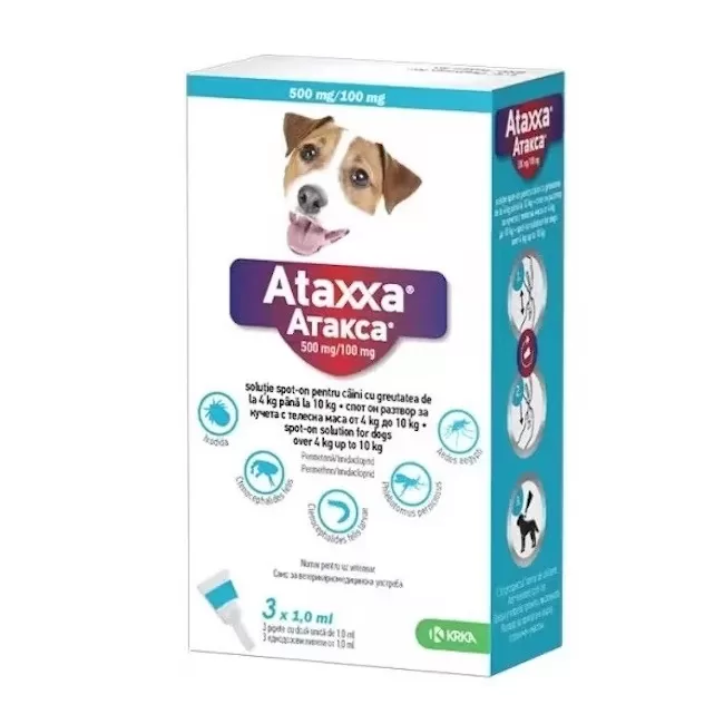 ATAXXA DOG CAINE 100 (4-10 KG) - 1 PIPETA