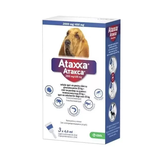 ATAXXA DOG CAINE 400 (25-40 KG) - 1 PIPETA