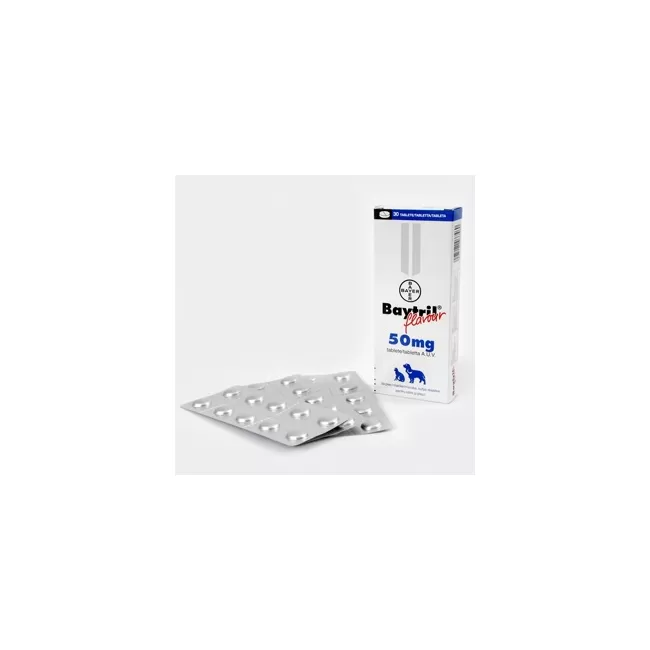 BAYTRIL FLAVOURED 50 MG - 30 TABLETE