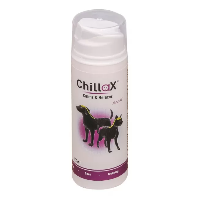 ChillaX 100 ML - CALMAREA SI RELAXAREA CAINILOR SI PISICILOR