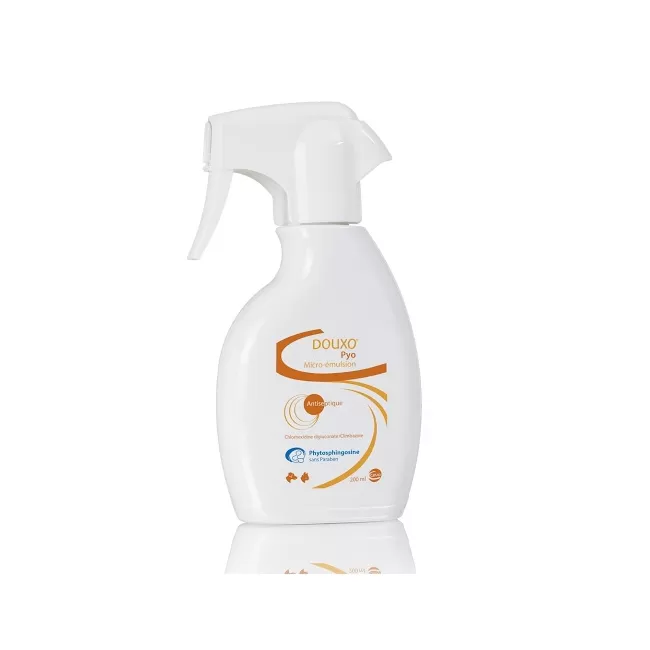 DOUXO PYO MICRO-EMULSIE CU CLORHEXIDINA - 200 ML