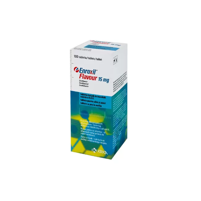 Enroxil Flavour 15 mg - 10 Comprimate