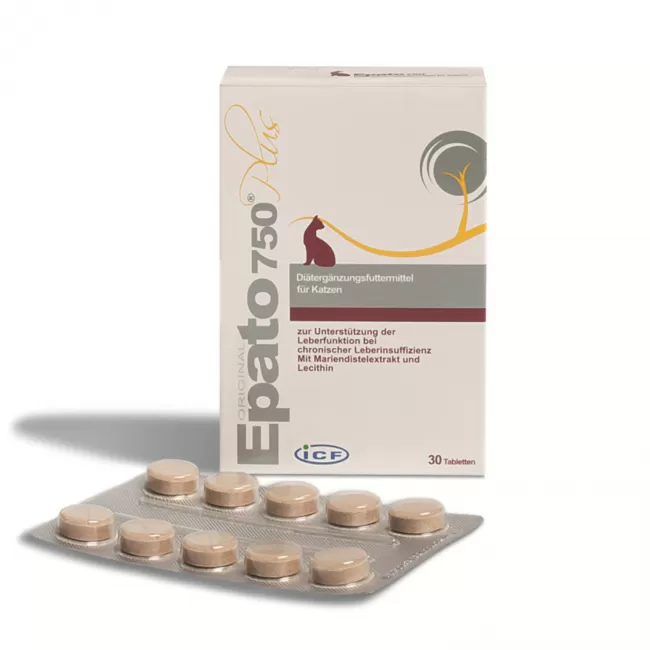 Epato 750 mg - 30 Tablete Masticabile