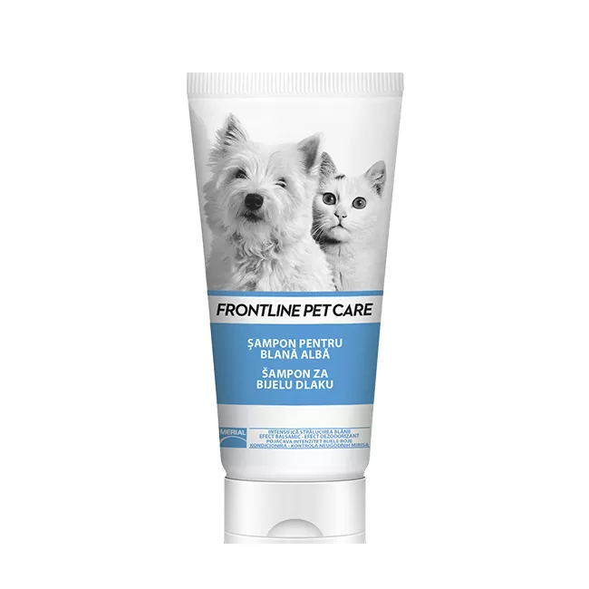FRONTLINE PET CARE - SAMPON PENTRU BLANA ALBA 200 ML