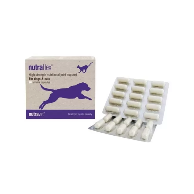 NUTRAVET NUTRAFLEX CAINI &amp; PISICI - 60 CAPSULE