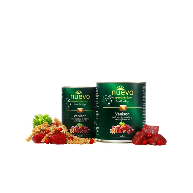Nuevo Dog Adult Vanat Taitei Merisor si Ulei de Sofranel - Conserva 800g