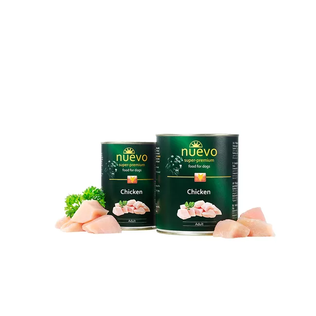 Nuevo Dog Adult cu Pui - Conserva 800g