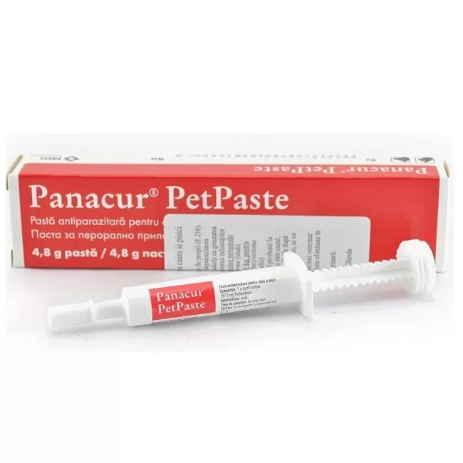 PANACUR PET PASTA 4.8 G - ANTIPARAZITAR ORAL CAINI SI PISICI