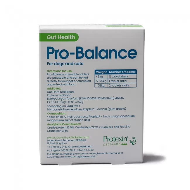 PRO BALANCE PROBIOTIC CAINI SI PISICI - 30 TABLETE MASTICABILE