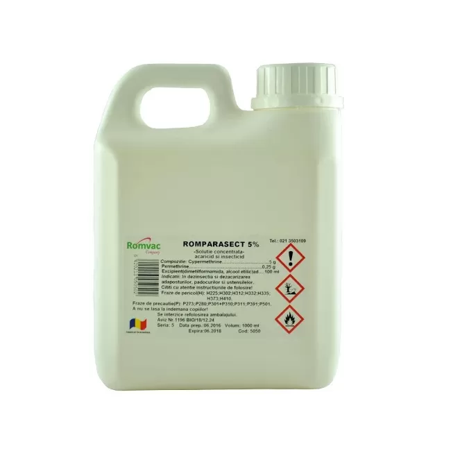 ROMPARASECT 5 % - SOLUTIE CONCENTRATA 1000 ML