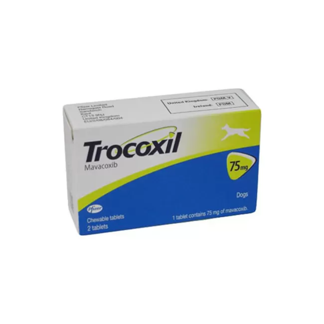 Trocoxil 75 mg - 2 Tablete Masticabile