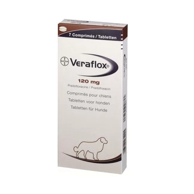 VERAFLOX FLAVORED 120 MG - 7 TABLETE