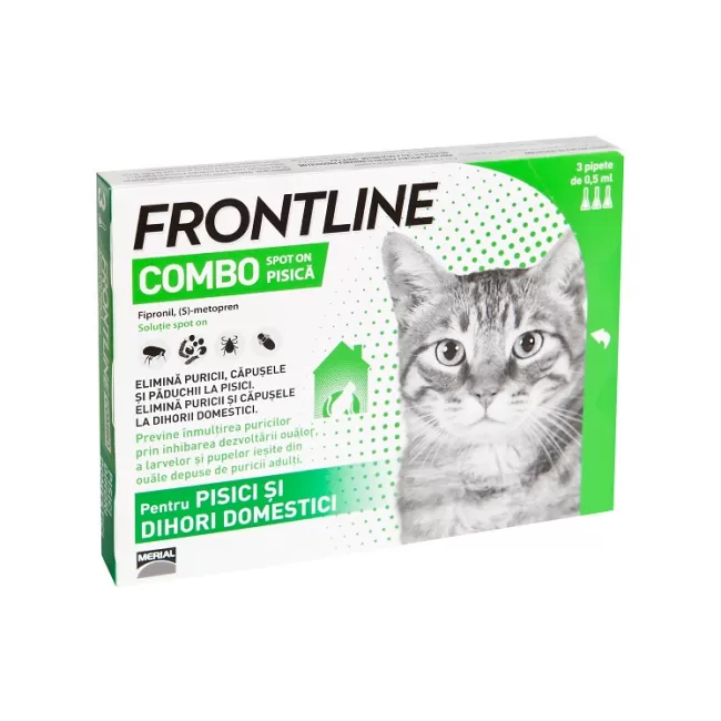 Frontline Combo Pisica Cat - 3 PIPETE