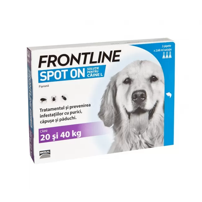 Frontline Spot On L Dog Caine (20-40 KG) - 3 PIPETE