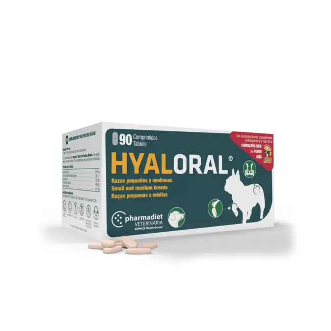 Hyaloral Small &amp; Medium Breed - 90 tablete