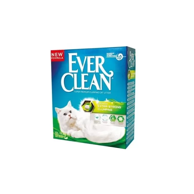 Nisip Litieră Pisici EVER CLEAN EXTRA STRONG CLUMPING - Parfumat 10L
