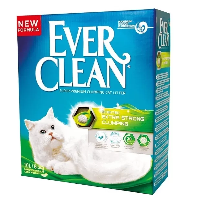 Nisip Litieră Pisici EVER CLEAN EXTRA STRONG CLUMPING - Parfumat 6L