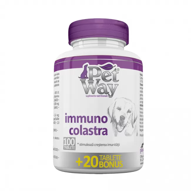PetWay Immuno Colastra - 100 tablete