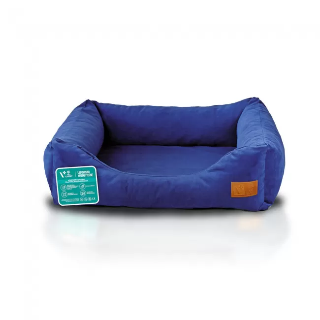 SOFA MAGNETIC CARE ALBASTRU MARIN, VETEXPERT MARIMEA L 60 X 50 CM