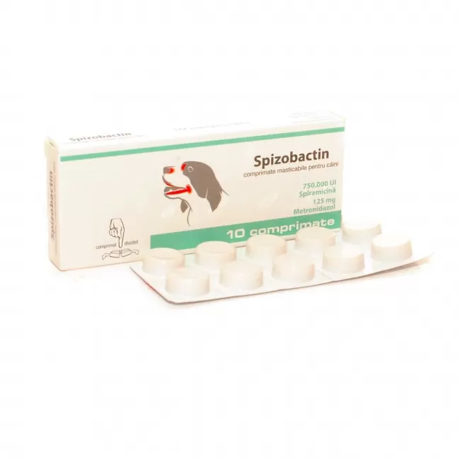 SPIZOBACTIN 125 MG - 10 Tablete