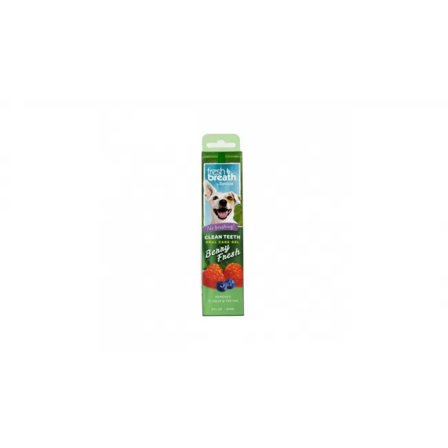 Tropiclean Fresh Breath Oral Care Gel Berry Fresh 59 ml