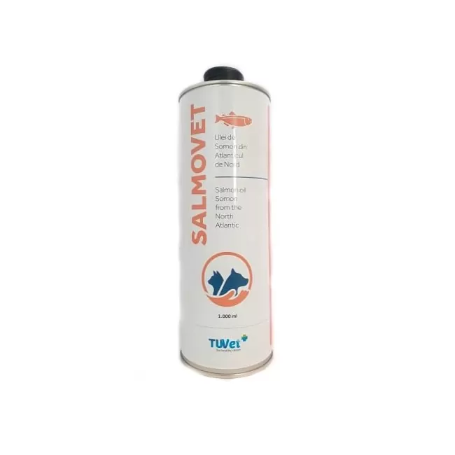 Ulei de somon din Atlanticul de Nord Salmovet - 1000 ml