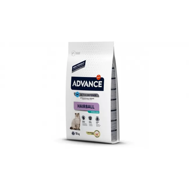 Advance Cat Sterilised Hairball -  10 kg