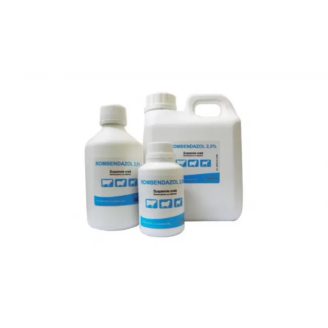 ROMBENDAZOL 2,5 % -  Suspensie orala 250 ml