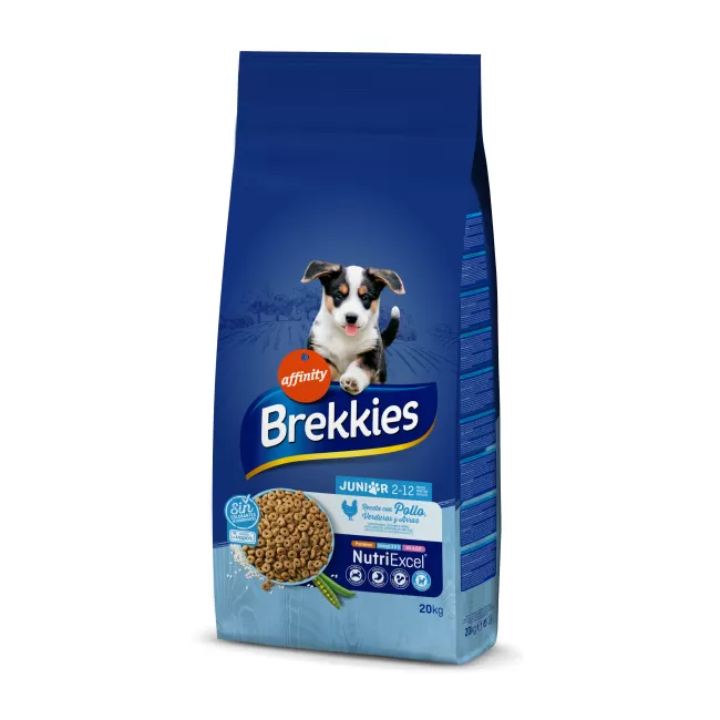 Brekkies – Câine Adult Complet cu Pui, legume și cereale - 20kg