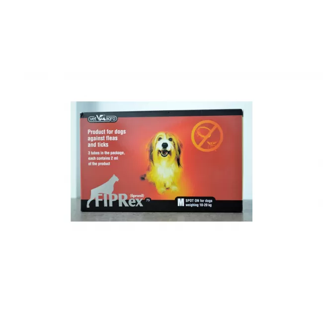 Fiprex 75 M - 3 pipete