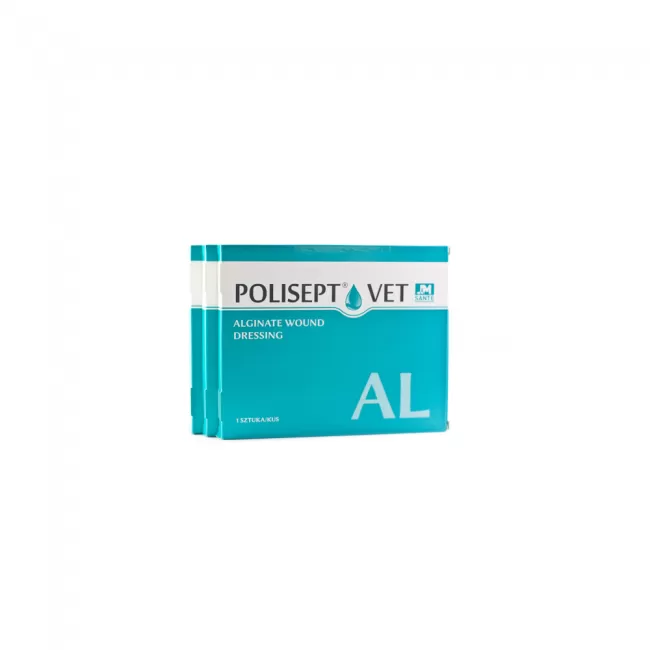 POLISEPT VET AL - PANSAMENT CU ALGINAT ( Pachet x 3 )