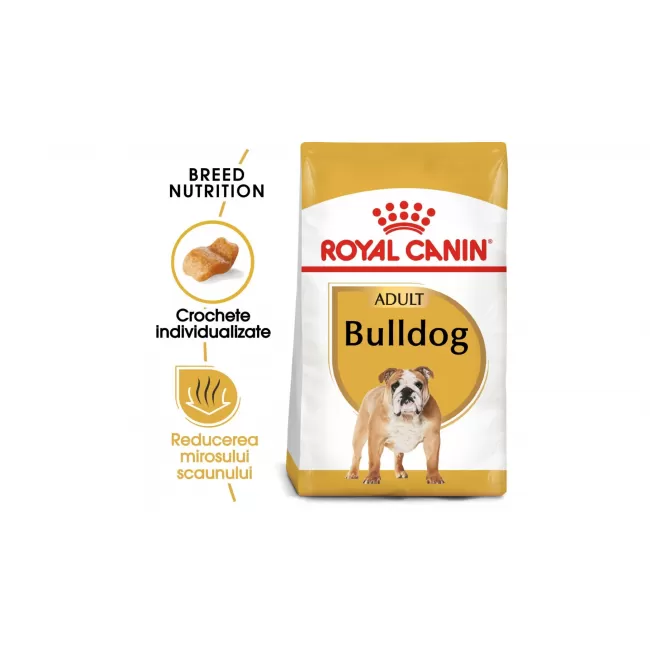 Royal Canin Bulldog Adult hrana uscata caine - 12 kg