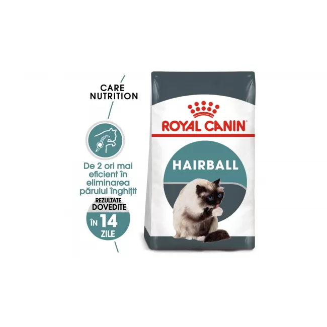 Royal Canin Hairball Care Adult hrana uscata pisica, limitarea ghemurilor blanii -  400 G