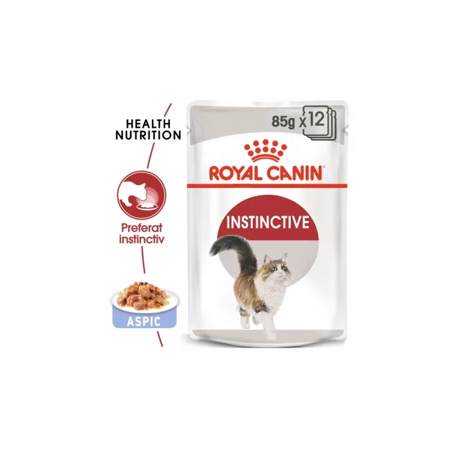 Royal Canin Instinctive Adult hrana umeda pisica (aspic) - 12 x 85 g