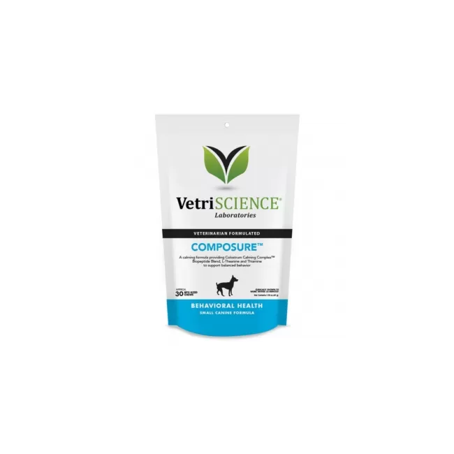 VETRI SCIENCE Composure Small, Dog Bite-sized Chews - 30 Comprimate