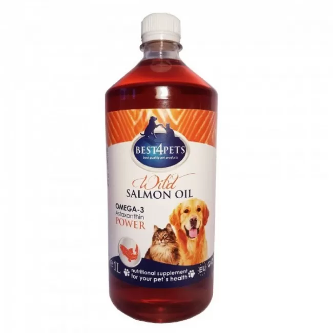 Best4Pets Wild Salmon Oil, 1 L