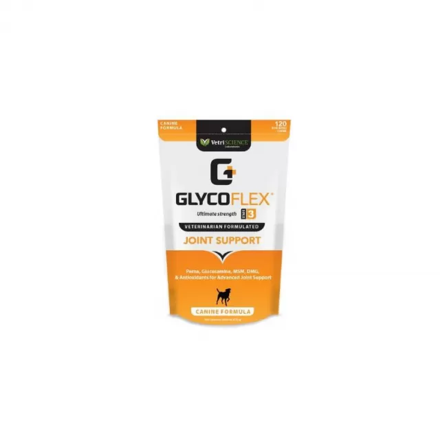 GLYCO FLEX III Bite-Sized Chews - 120 Tablete Gumate