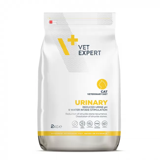 4T Dieta Veterinara Pisici Urinary Cat, Vetexpert - 2 kg